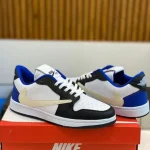 Air Jordan Travis Scott X Fragment Blue Black(Good Quality)