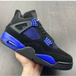 Aur Jordan Retro 4 Thunder Blue(Master Quality