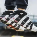 Nike Air Uptempo White Black (Master Quality)