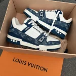 Louis Vuitton Lv Trainer Monogram Denim Sneaker (Master Quality)