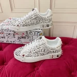 Dolce Gabbana White Portofind Stud Embellished (Master Quality)