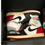 Union X Air Jordan 1 Black Toe(Master Quality)