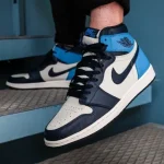 Jordan 1 Obsidian Unc Long (Master Quality)