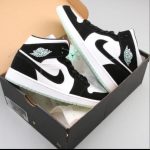 Nike Air Jordan 1Mid Glow In Dark Panda (Master Quality)