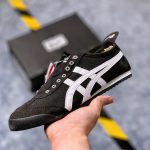 Onitsuka Tiger Slip Ons Black/White (Master Quality)