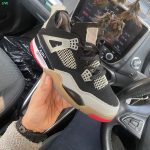 Jordan Retro 4 Off White Bred Edition (Master Quality)