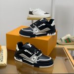 Louis Vuitton Trainer Black Grey (Master Quality)