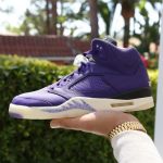 Air Jordan 5 DJ Khaled Purple ( Master Quality)