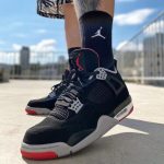 Air Jordan Retro 4 Bred Semi (Master Quality)