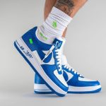 Nike Airforce LV 1 Off-White x Louis Vuitton Virgil Abloh BLUE (Master Quality)