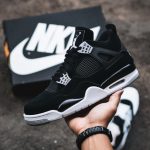 Air jordan Retro 4 Black (Advance Quality)