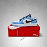 Air jordan 1 University low (Advance Quality)