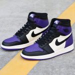 Nike Air Jordan 1 Retro High Court Purple White(Advance Quality)