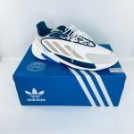 Adidass Men s Ozelia Sneaker Clear White Strong Navy White (Master Quality)