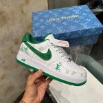 NIKE AIR FORCE 1 X LOUIS VUITTON GREEN (Master Quality)