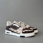 Louiss Vuitton LV new Trainer Brown (Master Quality)